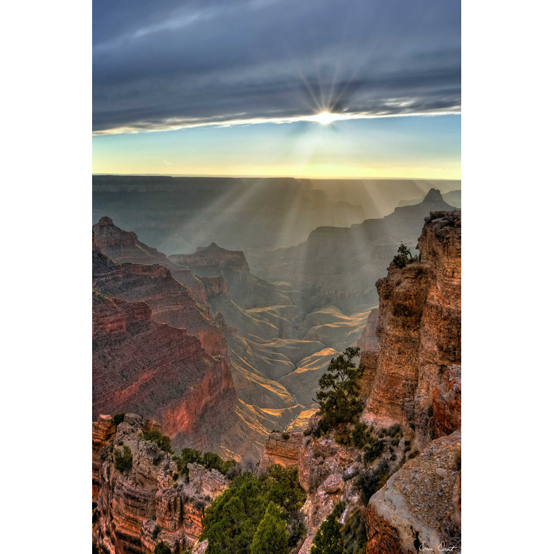 " Canyon View XI " by David Drost, 18" H x 12" W  