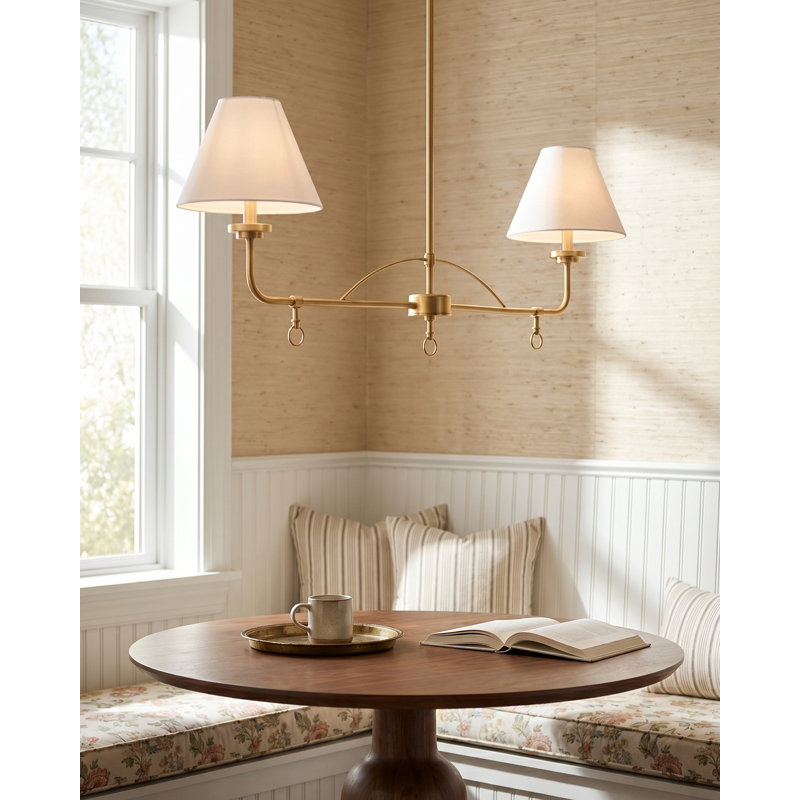 Luminaire suspendu The Channy, Laiton