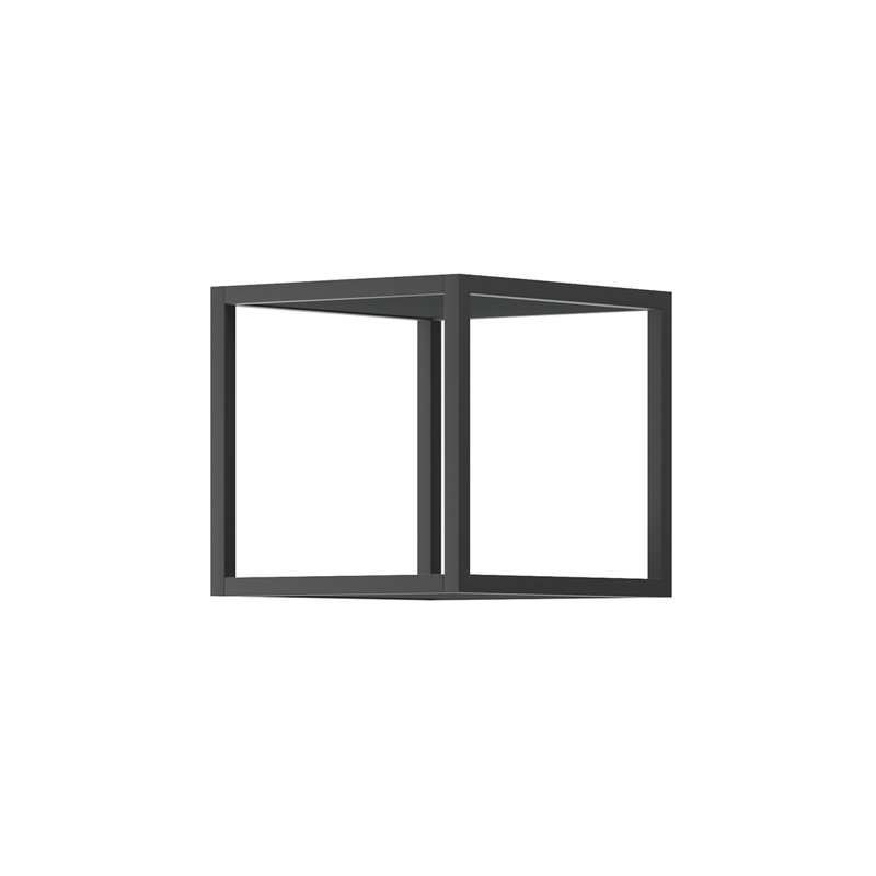 Brisyn Square Metal Cube Shelf