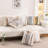 Boho Throw Pillow Covers Set Of 2, Chenille Tufted Farmhouse Striped Chic Modern Art Square Decorative Couch Pillowcases For Home Decor Bedroom Sofa Living Room