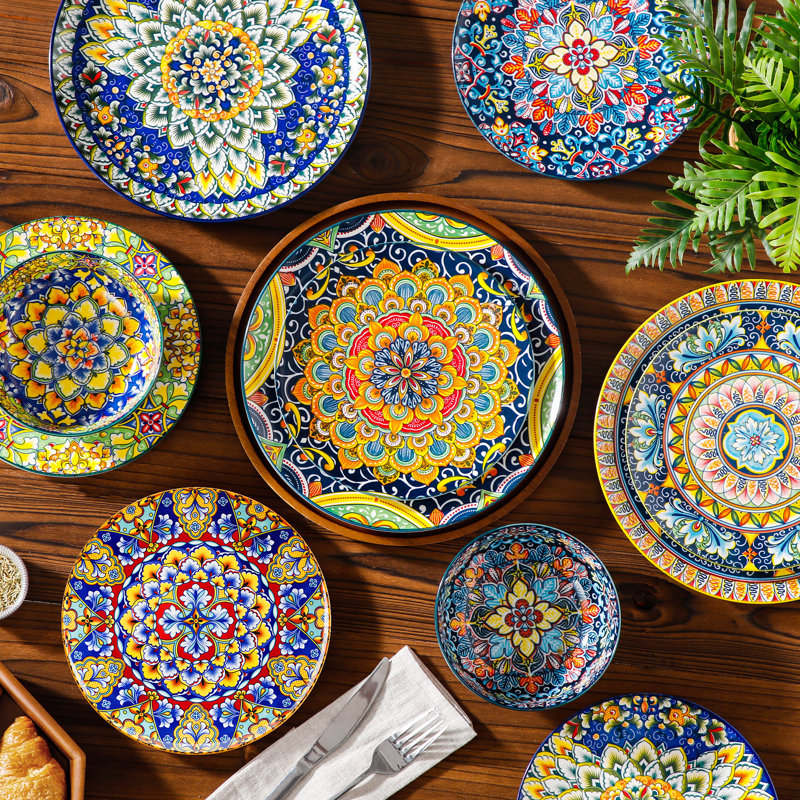 Piece Stoneware Dinnerware Set - Service for 6