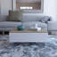 Table basse rectangulaire à plateau relevable