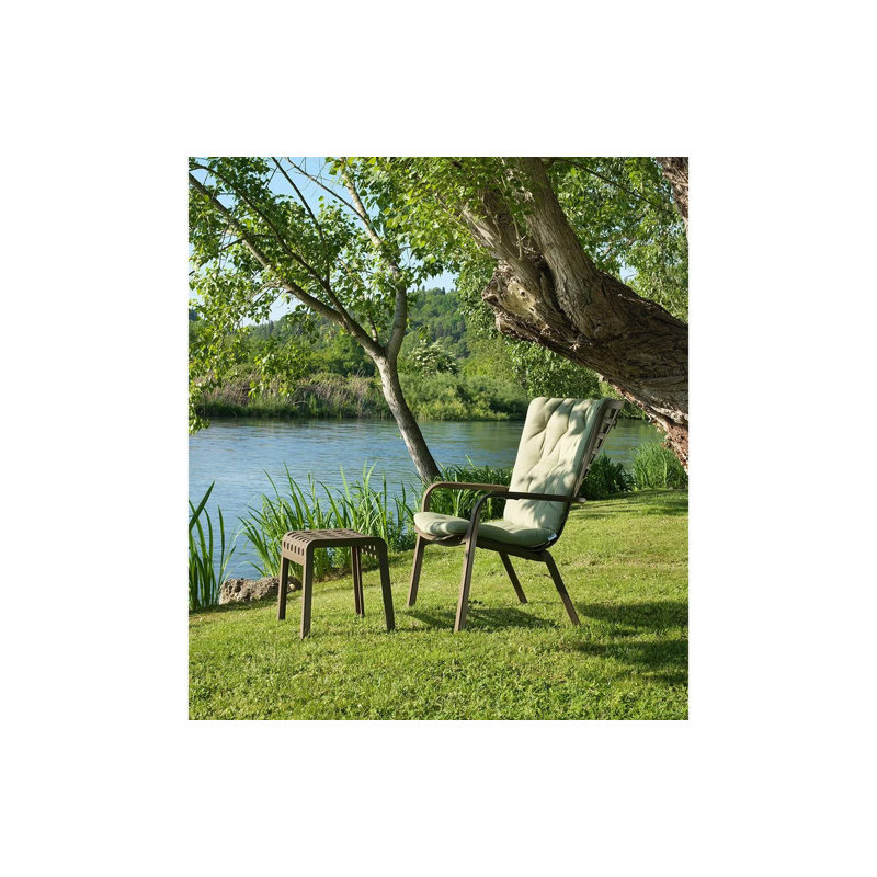 Folio Outdoor Lounge Chair, Tobacco