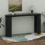 Console en bois arquée avec perles en bois-2139846403