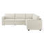 Canapé modulaire convertible en L avec rangement-128767099