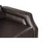 Siège auto brun foncé, bois massif, fauteuil inclinable à dossier rembourré de mousse, siège confortable-255952210