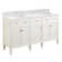 60" Elmdale Double Bathroom Vanity Set with Rectangular Undermount Sinks