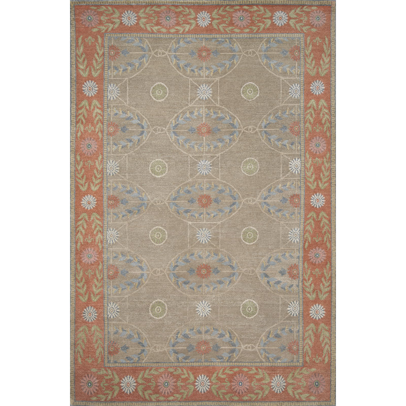 Oriental Area Rug, Rectangle 6' x 9'