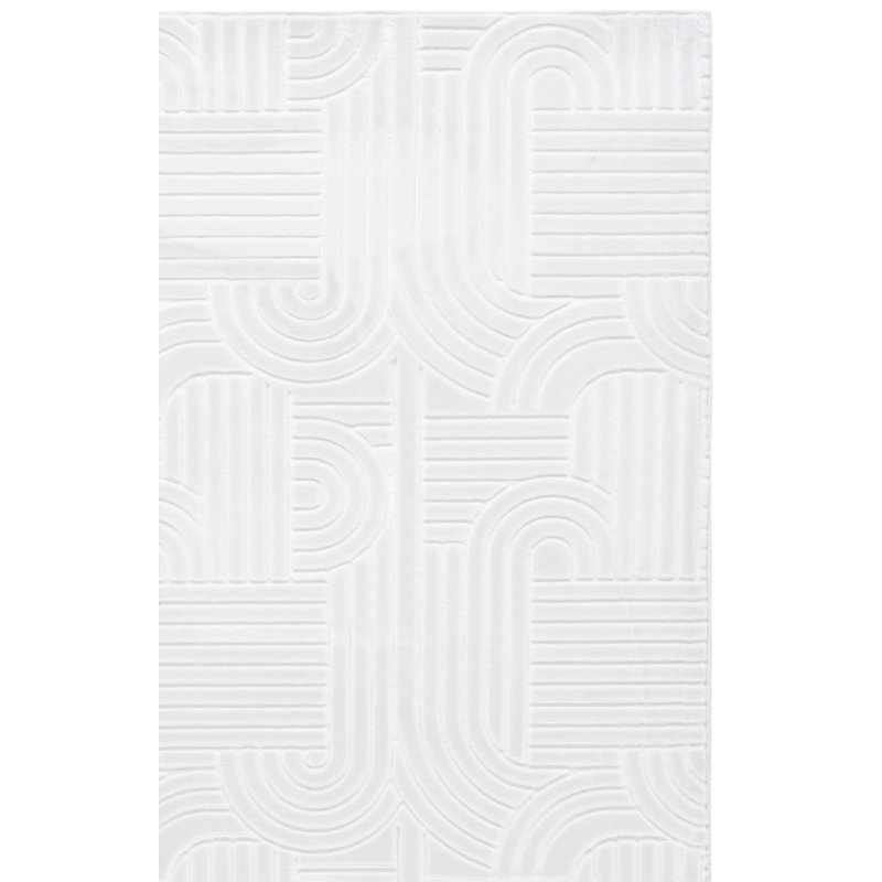 Tapis d'intérieur abstrait Loft 600 Performance, Rectangulaire 8 pi x 10 pi