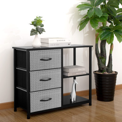 Zanesville 79.8cm W 3 - Drawer Chest of Drawers