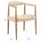 Ashanti 30.7'' Wide Teak Armchair