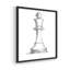 Chess Room Study I, ensemble de 4 encadrés-1299922411
