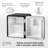 Cooluli Curve 1.7 Cuft Freestanding Compressor Fridge-104606426