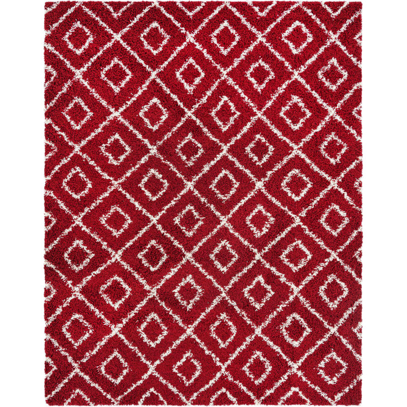 Assata Geometric Indoor Rug, Rectangle 7'10" x 10'