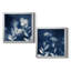 «Nature's Indigo I», ensemble de 2 reproductions d'art encadrées-1167782390-1167782386-1167782387