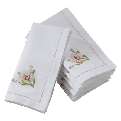 Chaparro Cotton Embroidered Square Napkin