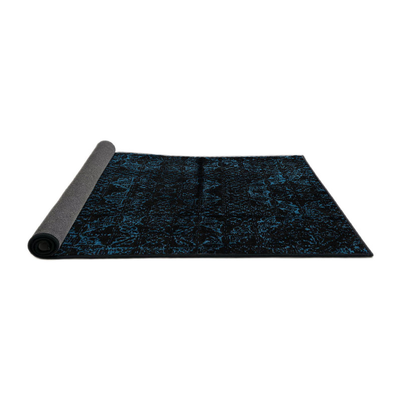 Tapis abstrait moderne 4431, Rond 5 pi