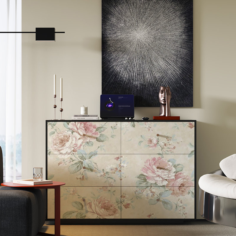 Armoire de rangement 6 tiroirs Modern