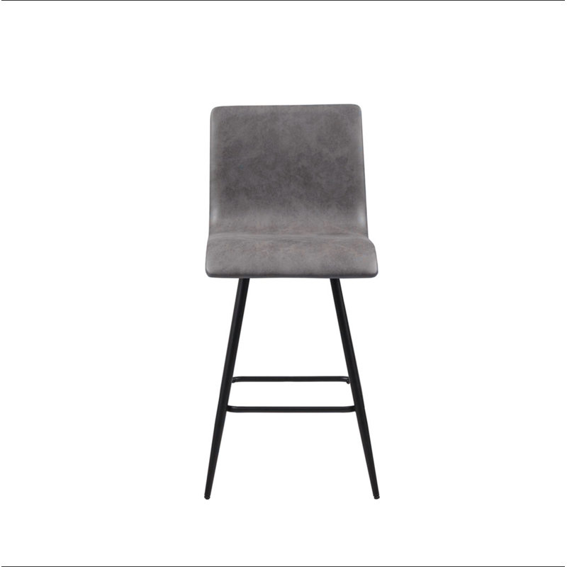 Tabouret de comptoir pivotant en similicuir