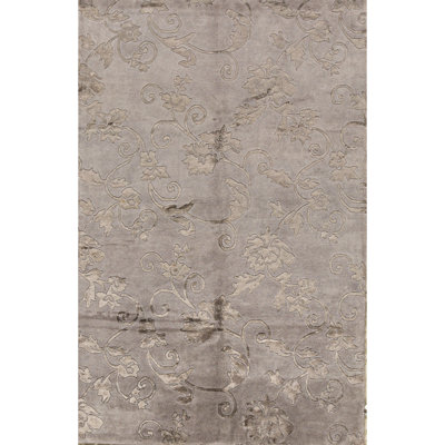 Wool Floral Indoor Rug