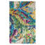 Galleria Floral Handmade Tufted Wool Blue/Green/Yellow Area Rug-30609239