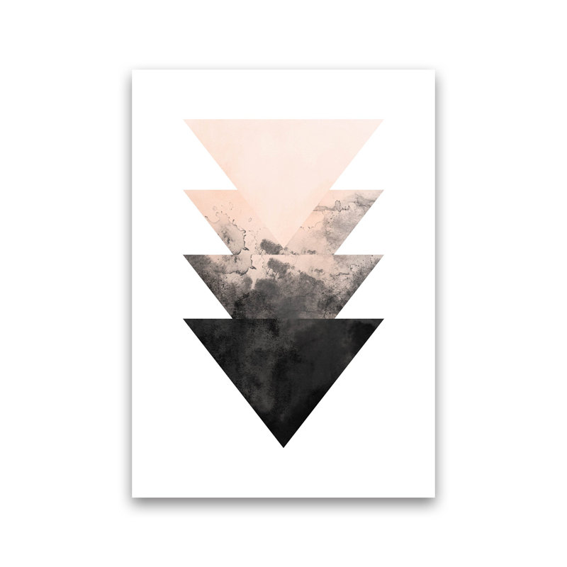 Nude And Black Watercolour 4 by Pixy Paper - Print, Unframed, 42cm H x 29.7cm W x 1cm D