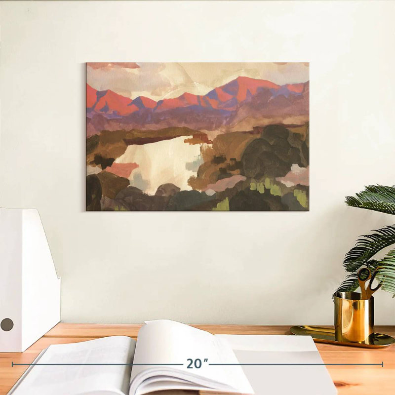 Avery Hawksbill River View I, H 8 po x l 12 po