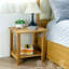 Candrice Rectangular Outdoor Side Table-1736293783