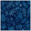 Couvre-lit matelassé bleu Botanical Illustration-126083466