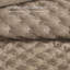 Ensemble de couvre-lit matelassé brodé en velours microfibre 3 pièces, taupe, taille king-135104803-135104805