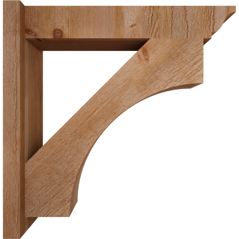 Persienne en bois Westlake, P 28 po x H 28 po, Cèdre rouge de l'Ouest de 6 po (sciage brut)