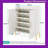 35.43 Inch 6-Tier Entryway Shoe Storage Cabinet With Doors Metal Legs & Adjustable Shelves-824266342