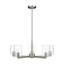 Fullton Dining Room Chandelier With Clear Shade-1097500227-1097500228-1097500231