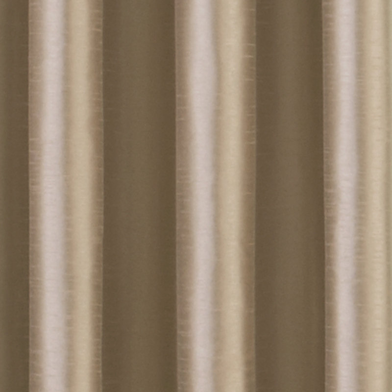Manos Polyester Room Darkening Single Curtain Panel, Sand, 50" W x 84" L