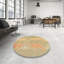 Tapis décoratif multicolore à motif abstrait-1185283702