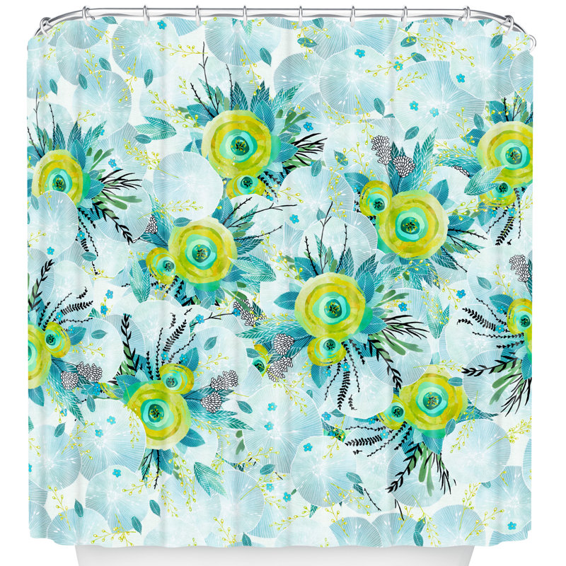 Floral Shower Curtain