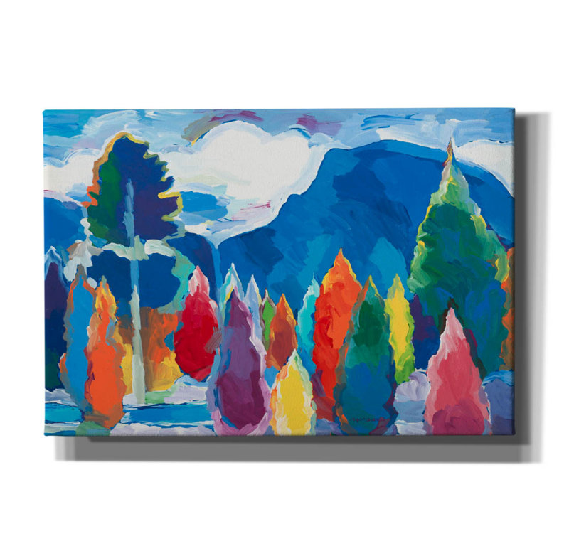 Millwood Pines «Reach For The Sky 3» par Hooshang Khorasani, H 18 po x l 26 po x P 0,75 po