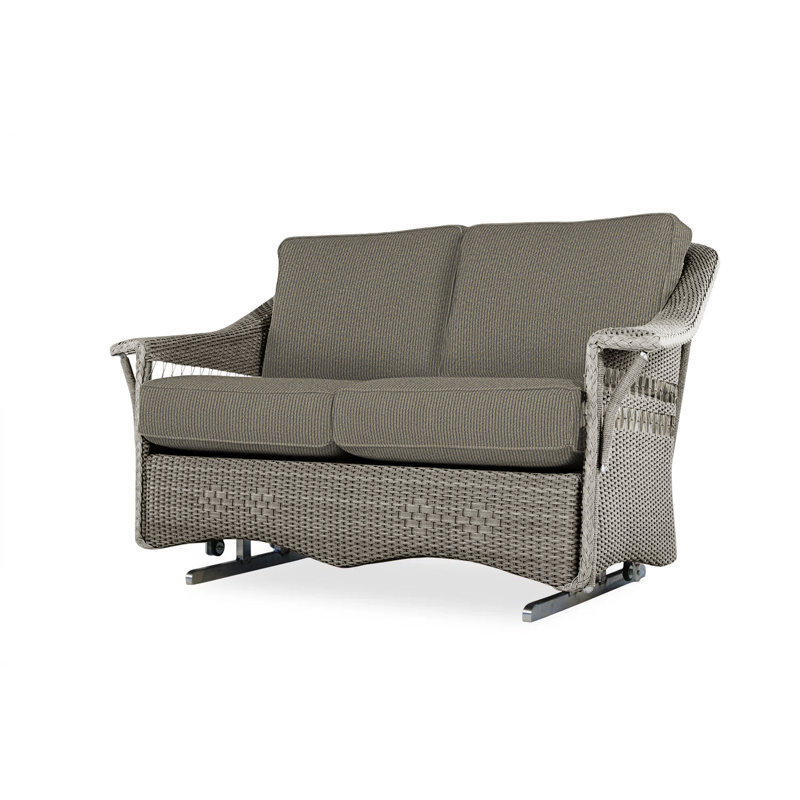 Nantucket Outdoor 2 - Seat Loveseat, Stratosphere Cloud, Pewter