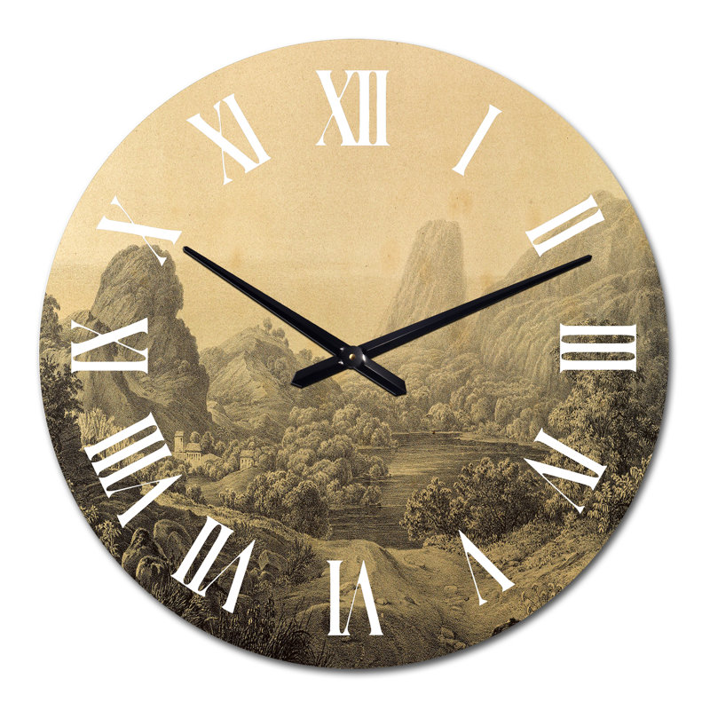 Horloge murale très grande, Moyen