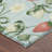 Machine Washable Indoor/Outdoor Chantille ACN2864 Flowers and Strawberries Rug-586147192-586147075