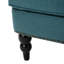 Fauteuil club capitonné