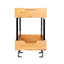 Rangement coulissant en bois rustique et acier-21965814