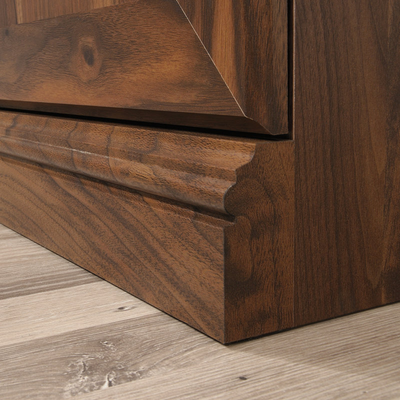 St. Nicholas Standard Bookcase, (3 Shelves) 69.764"H x 35.276"W x 13.228"D, Grand Walnut