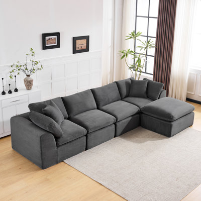 Boneless Balliet Upholstered Boneless Sofa Sectional