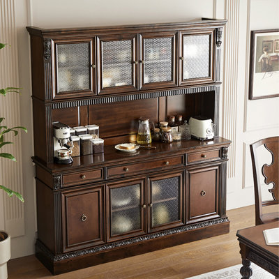 American Classical Solid Maple Pantry Cabinet