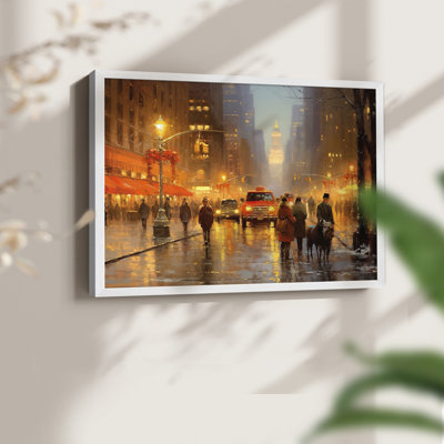 Chirstmas Art-CDXIV - Reproduction encadrée - Restickable
