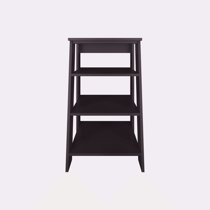 Armoire à linge H 29,7 po, quatre tablettes, vertical