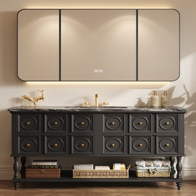 Armoire de salle de bain américaine.