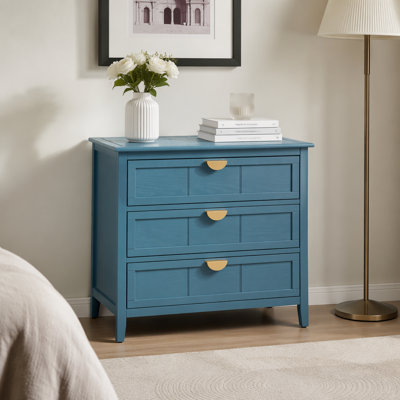 Armoire 3 tiroirs, mobilier, convient pour la chambre à coucher, le salon, le bureau