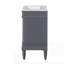 Meuble-lavabo moderne de 18 pouces avec lavabo-517066844